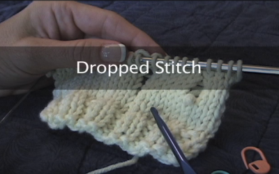 Nifty Tricks – Dropped Stitches